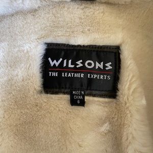 Genevieve Faux Fur Wilson’s Leather Coat